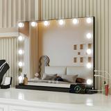 Lustro LED Hollywood Czarne