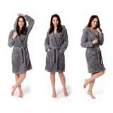 Bathrobe Dressing-gown DIAMOND Grey S/M