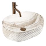 Umywalka nablatowa Rea Oktawia Saturn