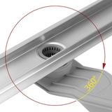 REA Neox Superflow Linear Drain, ŠLIUOTAS PLIENAS 80