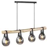 Deckenlampe APP1775-4CP WOOD GREY