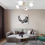 Deckenlampe APP1248-4CP Gold