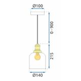 Hängelampe APP1173 White