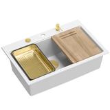 évier en granit MARC 110 WORKSTATION White