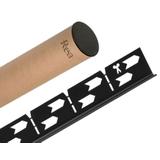 Dušas paliktņa slīpums 120cm melns