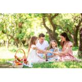 Koc Piknikowy Kratka Szary