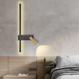 Wandlampe APP1439-2-W BLACK  GOLD LEFT