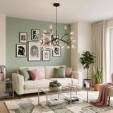 Lampa wisząca drzewko 27  APP590-CP Czarna