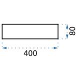 Deckenlampe 40cm rund black app642-4c