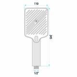 PARA DE DUS REA JS-031 Chrome