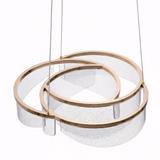 Deckenleuchte LED G138-CP 50cm Gold