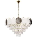 Кристална висяща лампа SWE084-CP 60cm GOLD