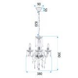 Deckenleuchte EBT007-3CP GREY