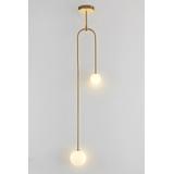 Deckenlampe Gold APP964-2CP