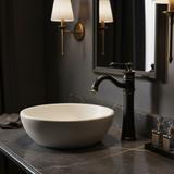 Rea Vintage Αντικέ Βρύση Νιπτήρα Μαύρη ψηλή