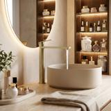 Fürdőszobai csaptelep Rea Hunter Brush Gold High