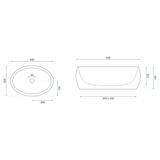 Rea Linda mini nadgradni umivaonik