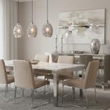 Hängelampe Glas Chrome APP564-1CP