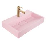 Umywalka konglomeratowa GOYA PINK 60CM + stelaż