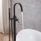 Vloeren  badmengkraan Rea Mono Black