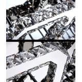 Deckenlampe Kristall LED 24W quadrat APP410-C