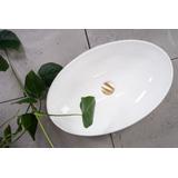 Νιπτήρας Επικαθήμενος REA Maya: 60 x 39 x 15 εκ. Γυαλιστερος