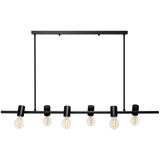 Hängelampe Metall black APP480-6CP