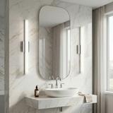 ΦΩΤΙΣΤΙΚΟ ΤΟΙΧΟΥ ΜΠΑΝΙΟΥ LED 80CM APP1847-1W CHROM