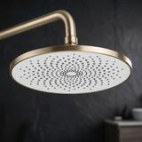 Zestaw natryskowy Rea Rivo Złoto Szczotkowane