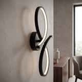 LAMPA ŚCIENNA KINKIET LED APP1050-W Czarna