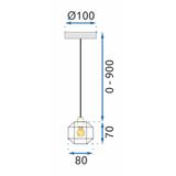 Hängelampe Black APP586-1CP