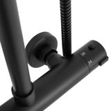 REA BLISS DUŠAS KOMPLEKTS REA BLISS MELNS TERMOSTATS