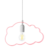 Hängelampe Cloud light pink