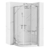 Cabine de douche REA Look Chrome 80x80