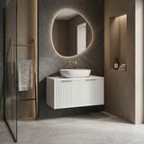 Kúpeľňová skrinka pod umývadlo Rea Core 80cm White