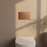 Toilet Flush Button Rea I K011A-Q Copper Brush