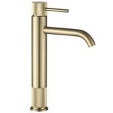 Fürdőszobai csaptelep Rea Lungo Stripe Brush Gold