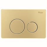 Toilet Flush Button Rea I K011A-Q Gold Brush