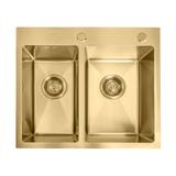 Čelični sudoper Toby  BRUSH GOLD