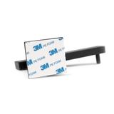 Тримач для туалетного паперу Black Mat 392599