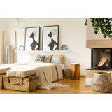 POLICA LJESTVE BAMBUS VISOKA 186cm