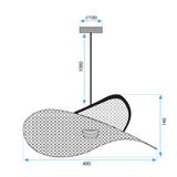 Deckenlampe APP1472-1CP black/old gold