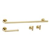 Kylpyhuonetarvikesetti Ari Gold 4 osaa