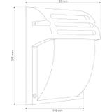 Wandlampe RSL013-1W Black