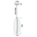 Hängelampe LED G131-CP GOLD