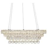 Deckenlampe  Kristall LED 102W Fernbedienung APP417-CP