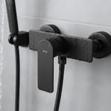 Torneira de chuveiro preta REA URBAN com monofone