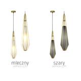 Hängelampe Glas grey APP456-1CP