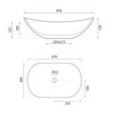 Vasque à poser REA Royal Mini Aiax Shiny