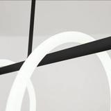 Lampe LED APP857-W LONG BLACK